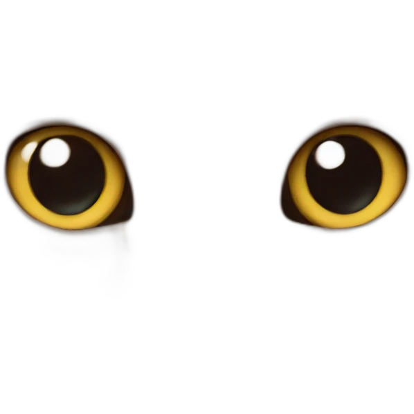 Cat with spot on nose emoji