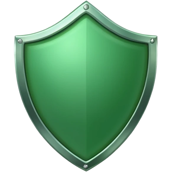 green shield emoji