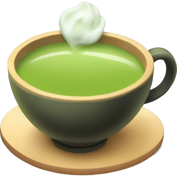 Matcha tea emoji