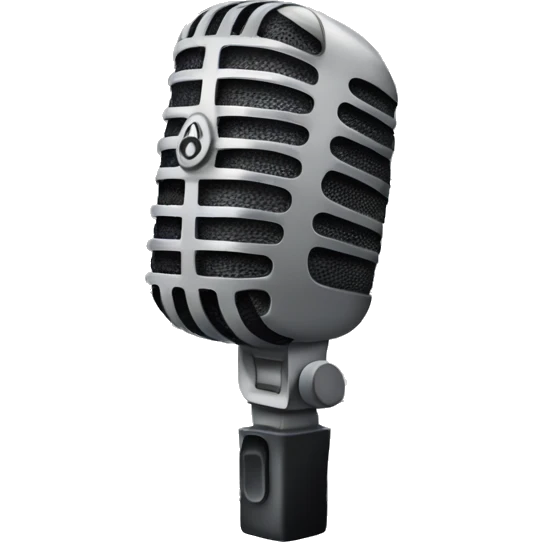 microphone in jail emoji