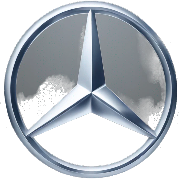 Mercedes benz logo emoji