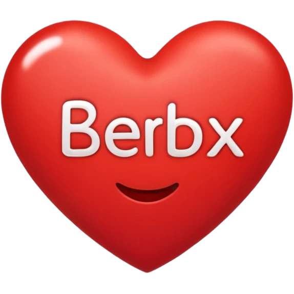 Fai un emoji con scritto <3 Bertidx emoji