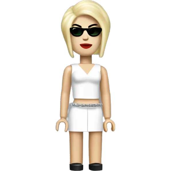 LADY GAGA lego full body emoji