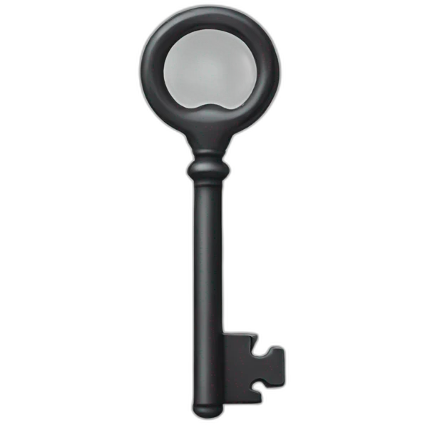 modern key emoji