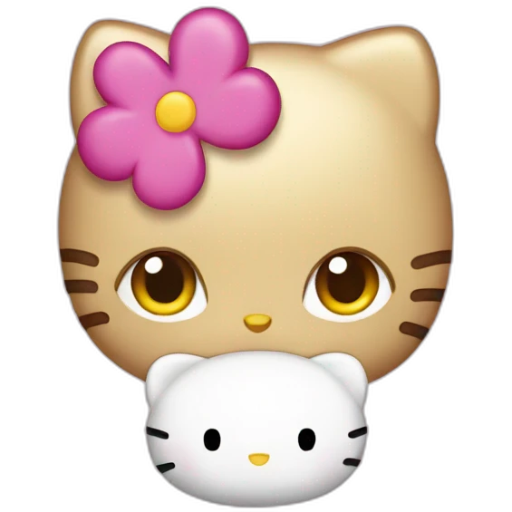 Hello kitty emoji