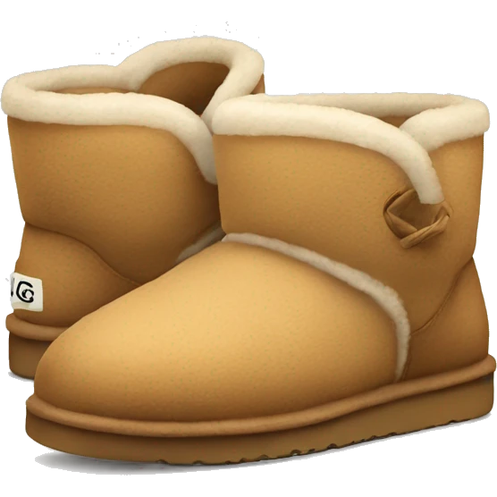 UGG slippers  emoji