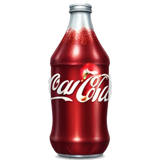 a can of cherry coke emoji