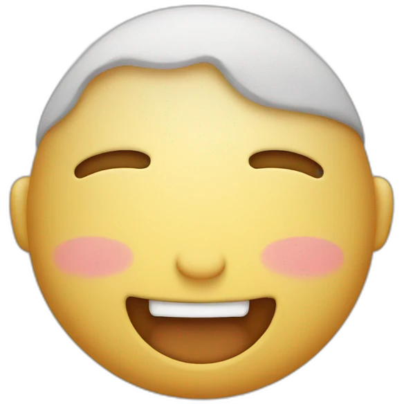 full stomach face emoji