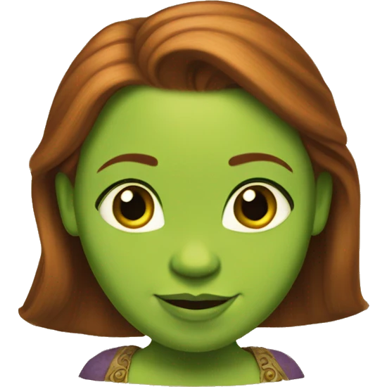 Princess Fiona from Shrek  emoji
