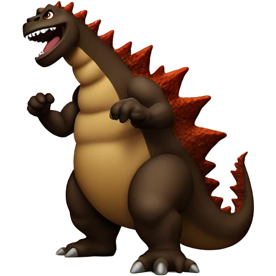 godzilla poop emoji emoji