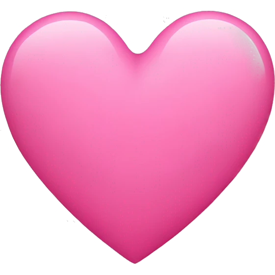 Pink heart emoji