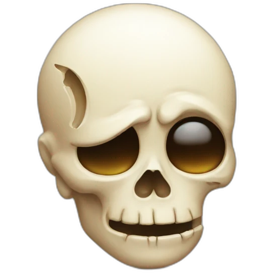 Crying and skull emoji emoji