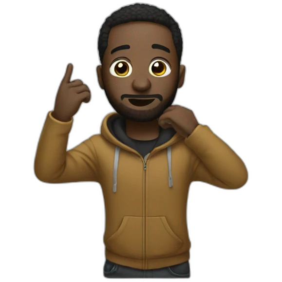 Damso dab emoji