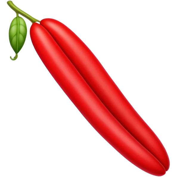 Scarlet Runner Bean emoji