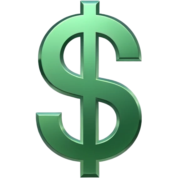 can you make an app logo with a dollar sign on it emoji