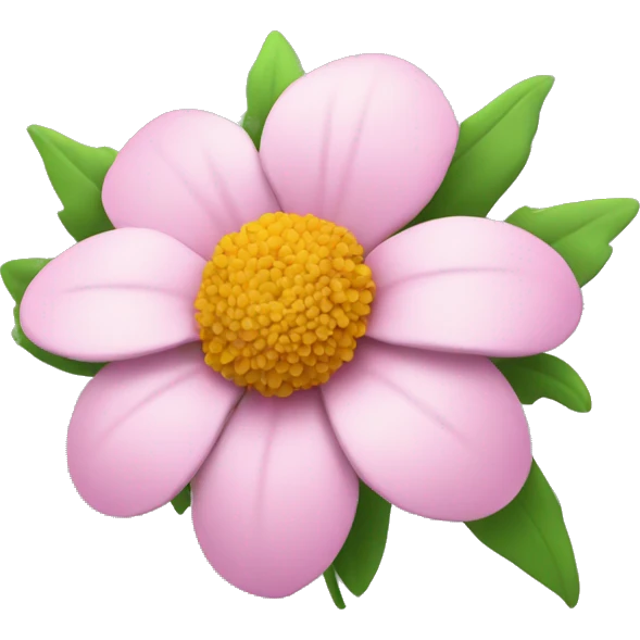 flower with #eae4d8 color emoji