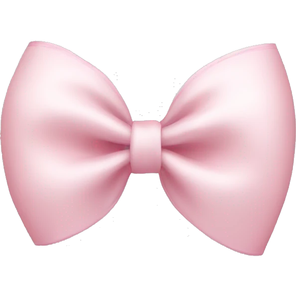 swan light pink bow emoji