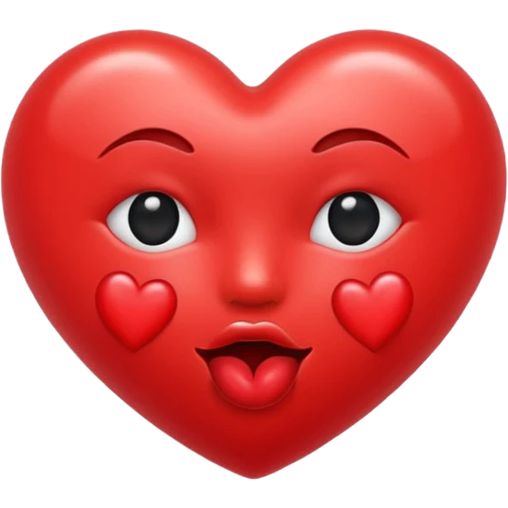red kiss emojo emoji