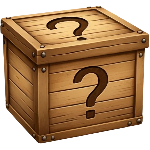 Box with question mark emoji