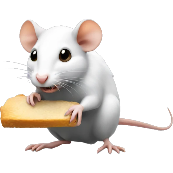Rat eating a chicken  emoji