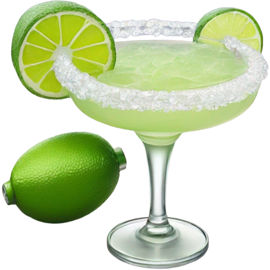 Margarita with wedding ring in the background  emoji