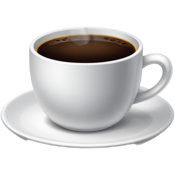 black coffee  emoji