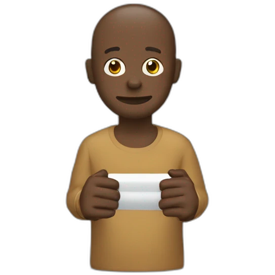 Singe qui tape dans la main d'une personne  emoji