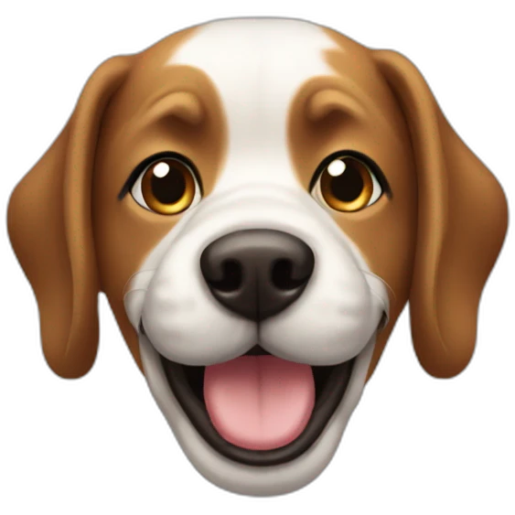 pleasant-dog emoji