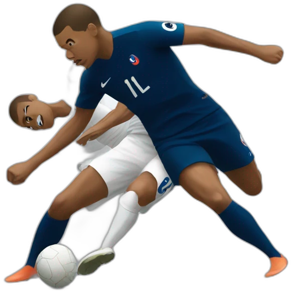Mbappé fight  emoji