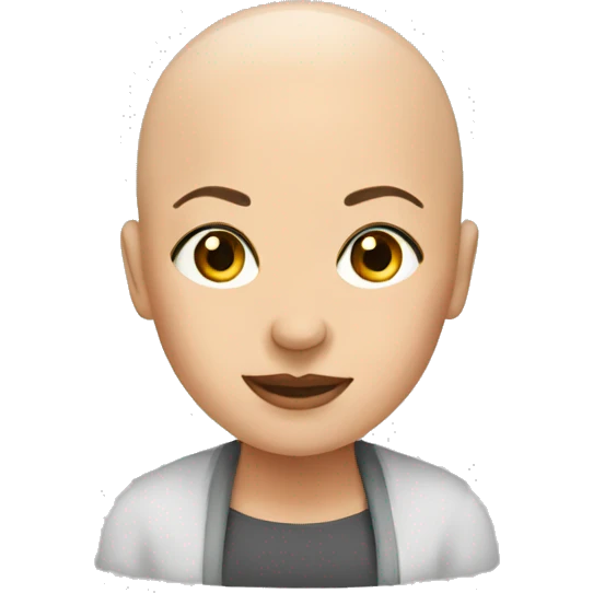 bald women emoji
