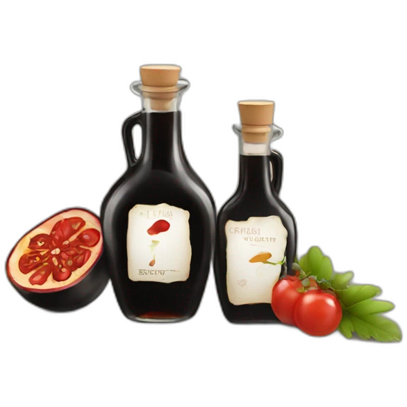 Balsamic vinegar emoji