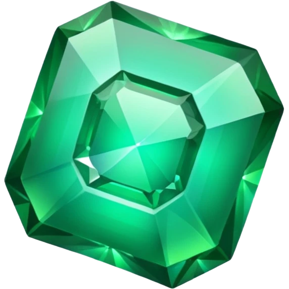 a radioactive gem emoji emoji