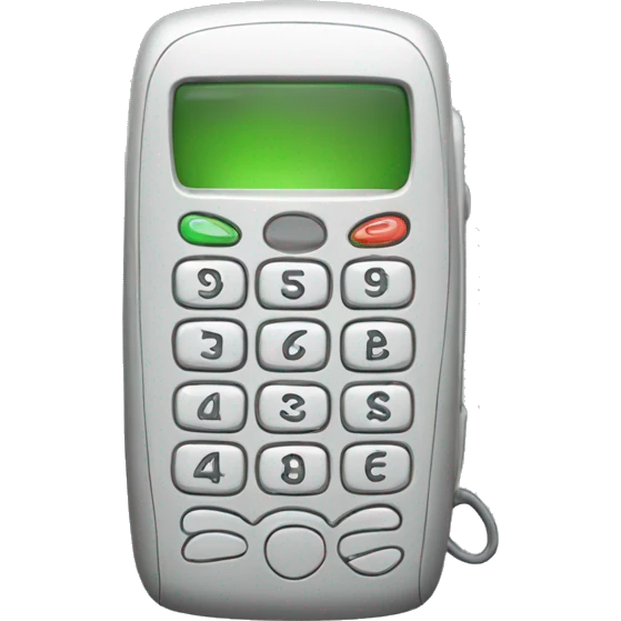 2000s phone emoji