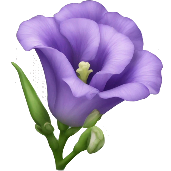 Lisianthus flower emoji