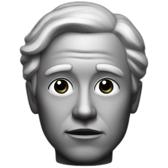 Noir affamé emoji