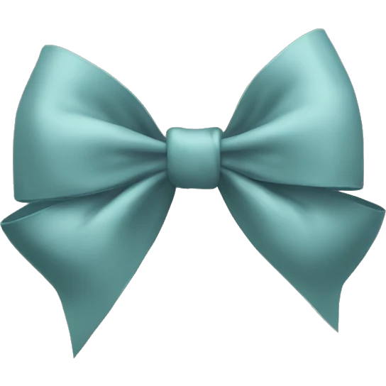 Coquette bow emoji
