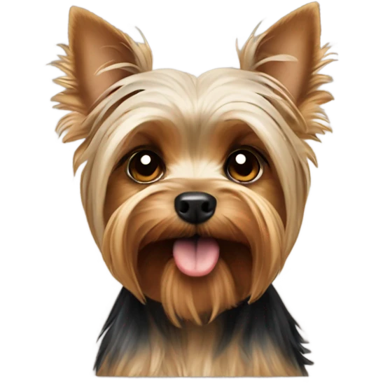 Yorkshire terrier emoji
