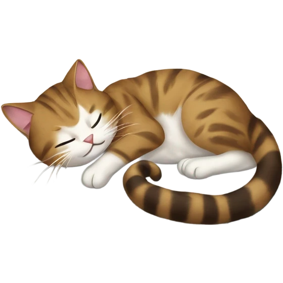 cat sleeping on a muslim prayer mat pretty emoji