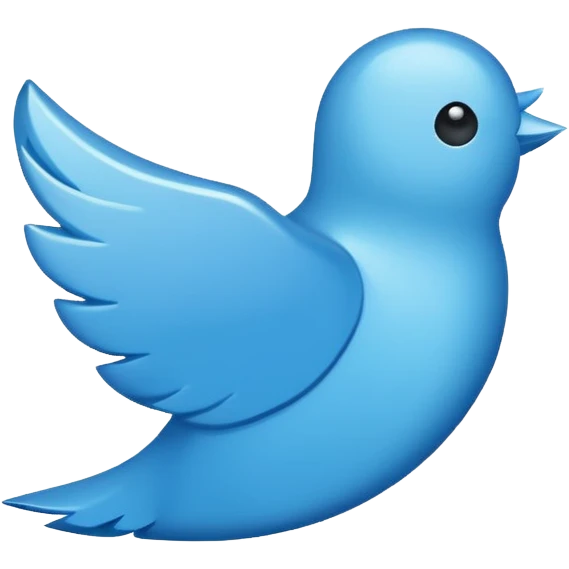 x twitter logo emoji