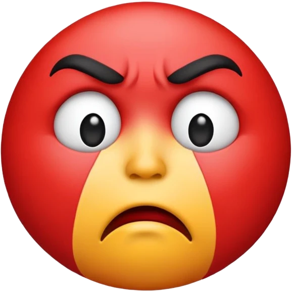 Kiss emoji angered  emoji