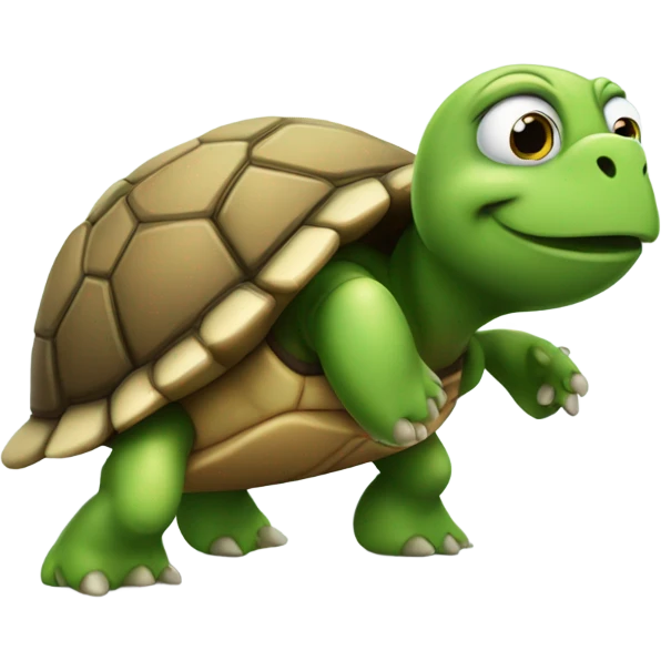  turtle throwing a football emoji