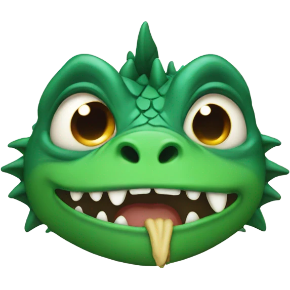 crying dragon emoji