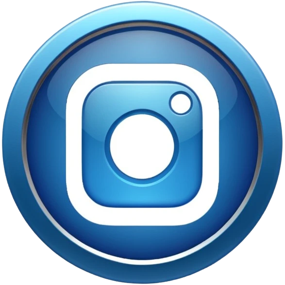 Check verificado de cuenta de Instagram redondo  emoji