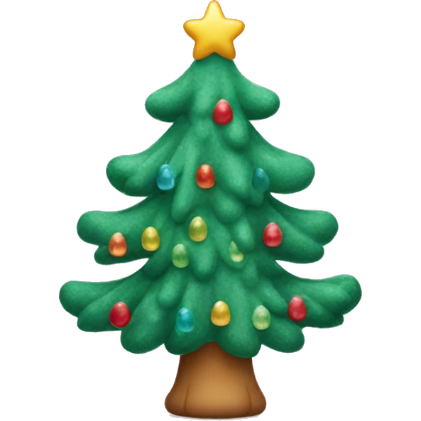 Jellycat christmas tree emoji