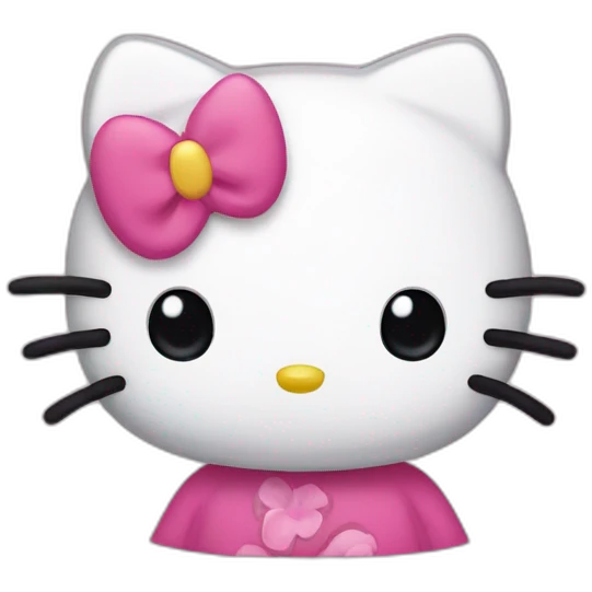 Hello kitty emoji