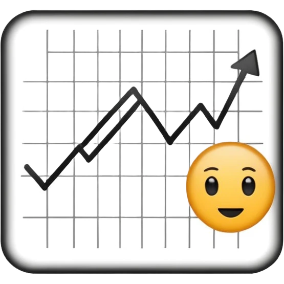 Minimalistic graph emoji