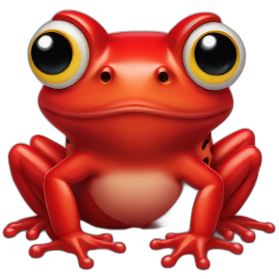 red-frog emoji