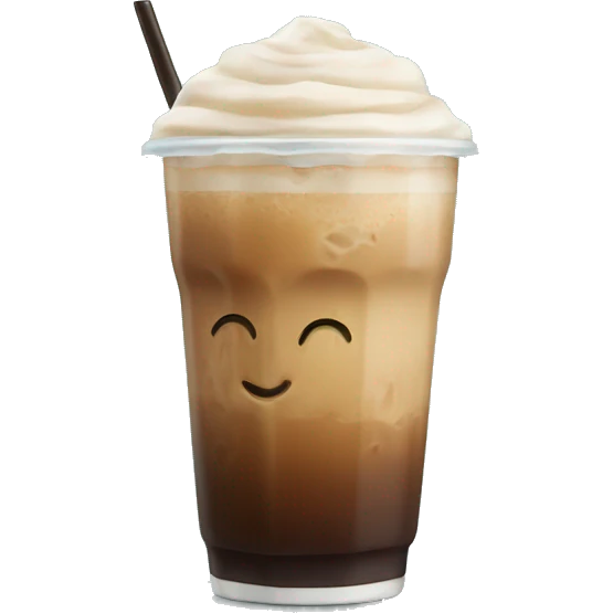 Ice coffee  emoji