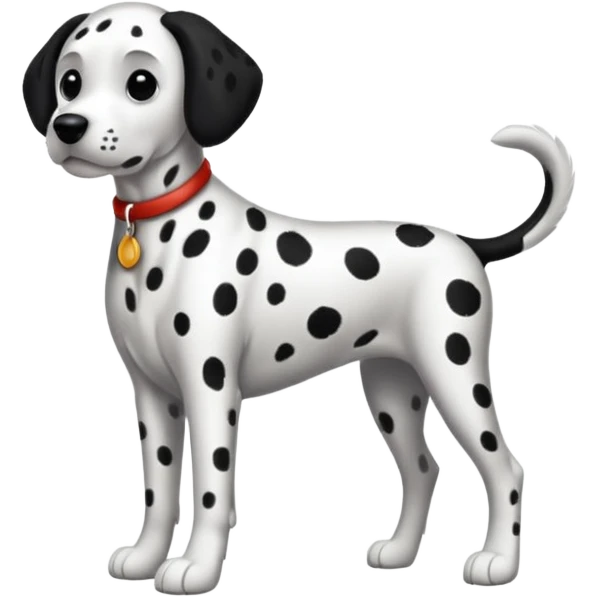 Dalmation whole body emoji