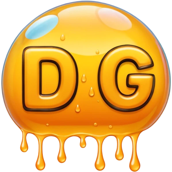 Castella in spray painted bubble letters emoji